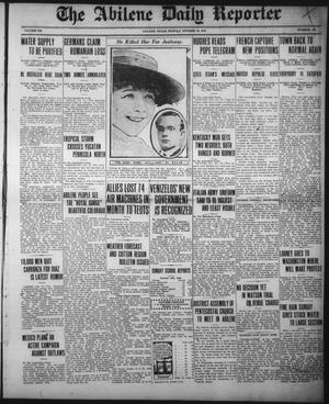 The Abilene Daily Reporter (Abilene, Tex.), Vol. 20, No. 182, Ed. 1 Monday, October 16, 1916