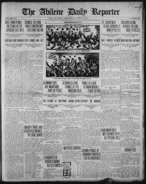 The Abilene Daily Reporter (Abilene, Tex.), Vol. 21, No. 163, Ed. 1 Wednesday, September 25, 1918