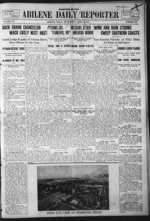 Abilene Daily Reporter (Abilene, Tex.), Vol. 15, No. 199, Ed. 1 Wednesday, April 26, 1911