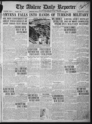 The Abilene Daily Reporter (Abilene, Tex.), Vol. 24, No. 105, Ed. 1 Sunday, September 10, 1922