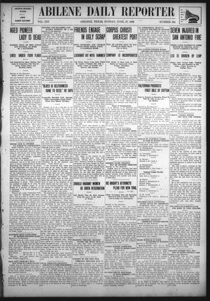 Abilene Daily Reporter (Abilene, Tex.), Vol. 13, No. 294, Ed. 1 Sunday, June 27, 1909