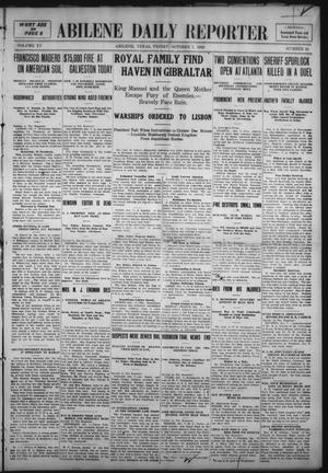 Abilene Daily Reporter (Abilene, Tex.), Vol. 15, No. 24, Ed. 1 Friday, October 7, 1910