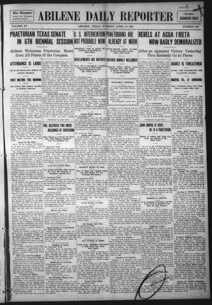 Abilene Daily Reporter (Abilene, Tex.), Vol. 15, No. 192, Ed. 1 Tuesday, April 18, 1911
