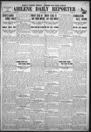 Abilene Daily Reporter (Abilene, Tex.), Vol. 13, No. 261, Ed. 1 Wednesday, May 26, 1909