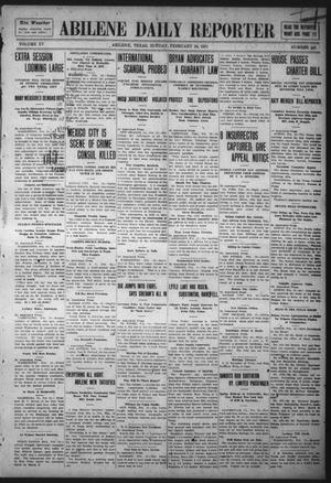 Abilene Daily Reporter (Abilene, Tex.), Vol. 15, No. 141, Ed. 1 Sunday, February 19, 1911