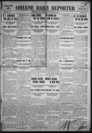 Abilene Daily Reporter (Abilene, Tex.), Vol. 15, No. 18, Ed. 1 Friday, September 30, 1910