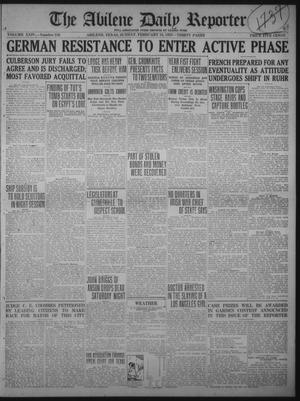 The Abilene Daily Reporter (Abilene, Tex.), Vol. 24, No. 236, Ed. 1 Sunday, February 18, 1923