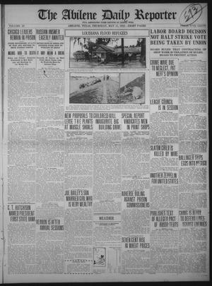 The Abilene Daily Reporter (Abilene, Tex.), Vol. 34, Ed. 1 Thursday, May 11, 1922