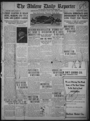 The Abilene Daily Reporter (Abilene, Tex.), Vol. 24, No. 28, Ed. 1 Thursday, June 1, 1922