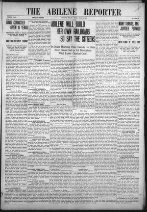 Abilene Daily Reporter (Abilene, Tex.), Vol. 30, No. 22, Ed. 1 Friday, May 28, 1909