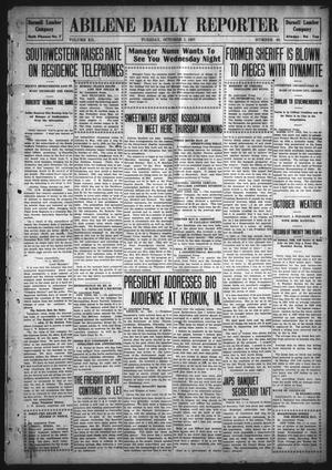 Abilene Daily Reporter (Abilene, Tex.), Vol. 12, No. 60, Ed. 1 Tuesday, October 1, 1907