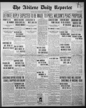 The Abilene Daily Reporter (Abilene, Tex.), Vol. 20, No. 240, Ed. 1 Thursday, December 21, 1916