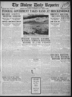 The Abilene Daily Reporter (Abilene, Tex.), Vol. 24, No. 162, Ed. 1 Sunday, November 19, 1922