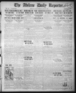 The Abilene Daily Reporter (Abilene, Tex.), Vol. 33, No. 200, Ed. 1 Tuesday, July 27, 1920