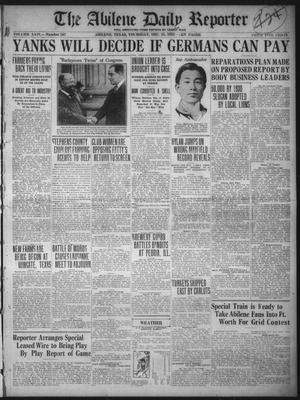 The Abilene Daily Reporter (Abilene, Tex.), Vol. 24, No. 187, Ed. 1 Thursday, December 21, 1922