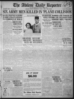The Abilene Daily Reporter (Abilene, Tex.), Vol. 24, No. 175, Ed. 1 Wednesday, December 6, 1922