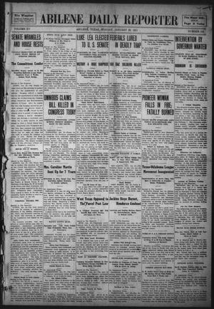 Abilene Daily Reporter (Abilene, Tex.), Vol. 15, No. 118, Ed. 1 Monday, January 23, 1911