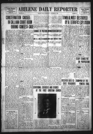 Abilene Daily Reporter (Abilene, Tex.), Vol. 12, No. 97, Ed. 1 Wednesday, November 13, 1907