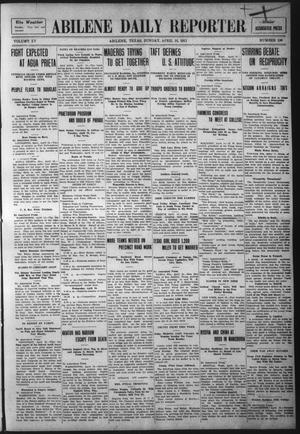 Abilene Daily Reporter (Abilene, Tex.), Vol. 15, No. 190, Ed. 1 Sunday, April 16, 1911