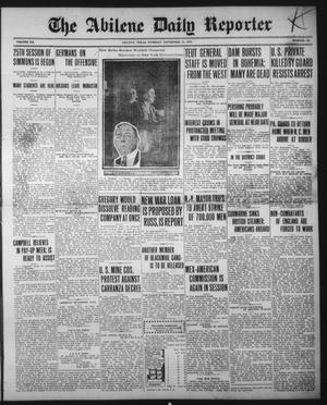 The Abilene Daily Reporter (Abilene, Tex.), Vol. 20, No. 159, Ed. 1 Tuesday, September 19, 1916