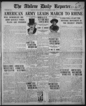 The Abilene Daily Reporter (Abilene, Tex.), Vol. 21, No. 304, Ed. 1 Sunday, November 17, 1918