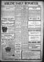 Thumbnail image of item number 1 in: 'Abilene Daily Reporter. (Abilene, Tex.), Vol. 10, No. 92, Ed. 1 Saturday, October 14, 1905'.