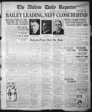 The Abilene Daily Reporter (Abilene, Tex.), Vol. 33, No. 198, Ed. 1 Sunday, July 25, 1920