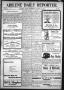 Thumbnail image of item number 1 in: 'Abilene Daily Reporter. (Abilene, Tex.), Vol. 9, No. 40, Ed. 1 Wednesday, August 17, 1904'.