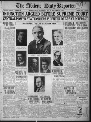 The Abilene Daily Reporter (Abilene, Tex.), Vol. 24, No. 143, Ed. 1 Wednesday, October 25, 1922