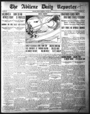 The Abilene Daily Reporter (Abilene, Tex.), Vol. 14, No. 180, Ed. 1 Thursday, July 25, 1912