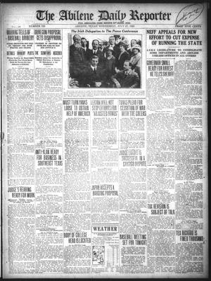 The Abilene Daily Reporter (Abilene, Tex.), Vol. 34, No. 193, Ed. 1 Wednesday, July 27, 1921