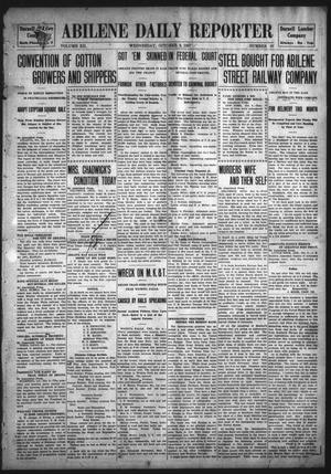 Abilene Daily Reporter (Abilene, Tex.), Vol. 12, No. 67, Ed. 1 Wednesday, October 9, 1907