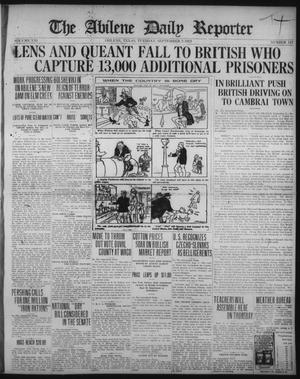 The Abilene Daily Reporter (Abilene, Tex.), Vol. 21, No. 142, Ed. 1 Tuesday, September 3, 1918