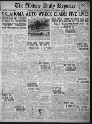 Primary view of object titled 'The Abilene Daily Reporter (Abilene, Tex.), Vol. 24, No. 177, Ed. 1 Sunday, December 10, 1922'.
