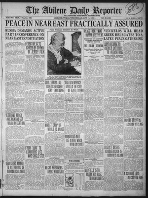The Abilene Daily Reporter (Abilene, Tex.), Vol. 24, No. 132, Ed. 1 Wednesday, October 11, 1922