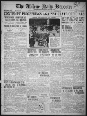 The Abilene Daily Reporter (Abilene, Tex.), Vol. 24, No. 147, Ed. 1 Monday, October 30, 1922