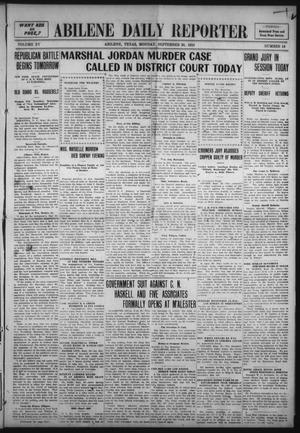 Abilene Daily Reporter (Abilene, Tex.), Vol. 15, No. 14, Ed. 1 Monday, September 26, 1910
