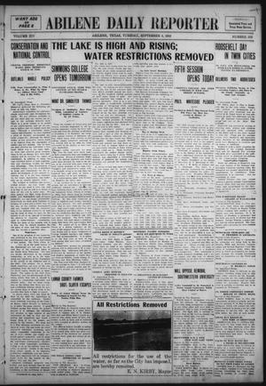Abilene Daily Reporter (Abilene, Tex.), Vol. 14, No. 359, Ed. 1 Tuesday, September 6, 1910