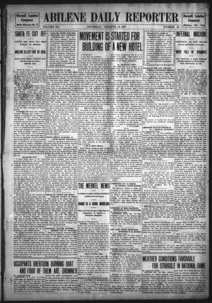 Abilene Daily Reporter (Abilene, Tex.), Vol. 12, No. 68, Ed. 1 Thursday, October 10, 1907