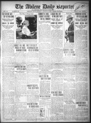 The Abilene Daily Reporter (Abilene, Tex.), Vol. 34, No. 201, Ed. 1 Sunday, August 14, 1921