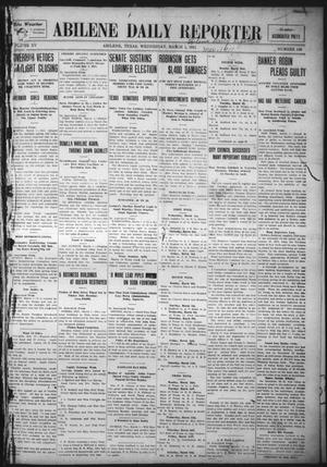 Abilene Daily Reporter (Abilene, Tex.), Vol. 15, No. 150, Ed. 1 Wednesday, March 1, 1911