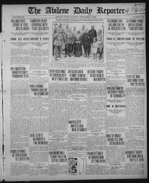 The Abilene Daily Reporter (Abilene, Tex.), Vol. 21, No. 318, Ed. 1 Tuesday, December 3, 1918