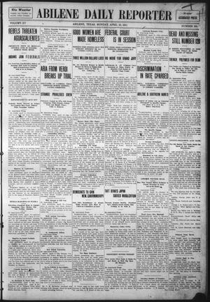 Abilene Daily Reporter (Abilene, Tex.), Vol. 15, No. 185, Ed. 1 Monday, April 10, 1911
