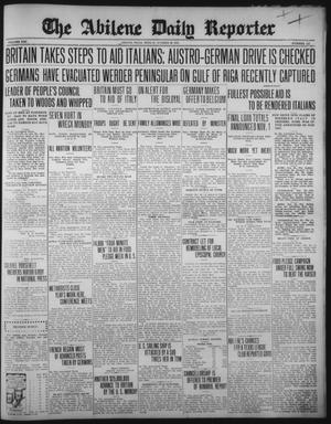 The Abilene Daily Reporter (Abilene, Tex.), Vol. 21, No. 193, Ed. 1 Monday, October 29, 1917