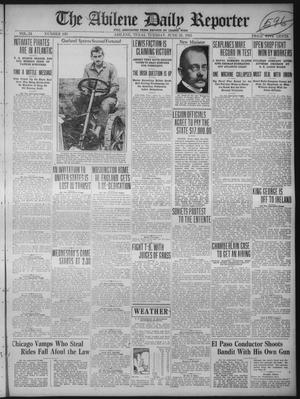 The Abilene Daily Reporter (Abilene, Tex.), Vol. 34, No. 160, Ed. 1 Tuesday, June 21, 1921