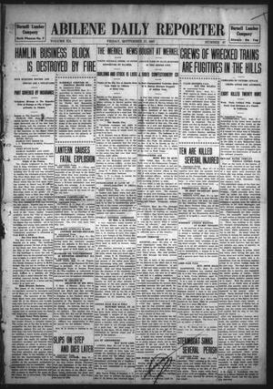 Abilene Daily Reporter (Abilene, Tex.), Vol. 12, No. 67, Ed. 1 Friday, September 27, 1907