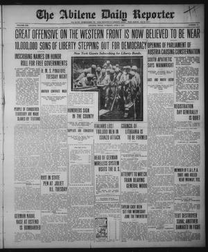 The Abilene Daily Reporter (Abilene, Tex.), Vol. 21, No. 71, Ed. 1 Tuesday, June 5, 1917