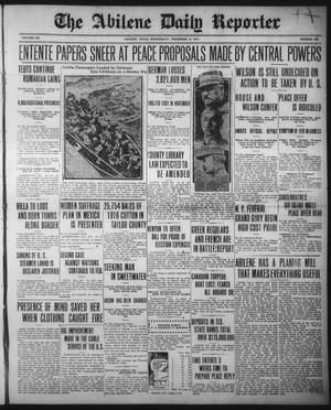 The Abilene Daily Reporter (Abilene, Tex.), Vol. 20, No. 232, Ed. 1 Wednesday, December 13, 1916