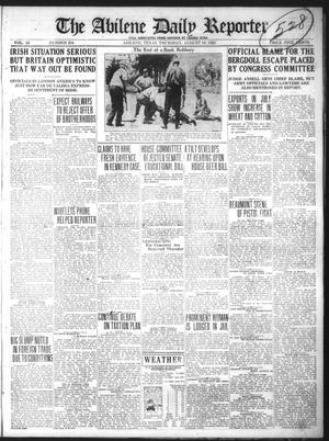 The Abilene Daily Reporter (Abilene, Tex.), Vol. 34, No. 204, Ed. 1 Thursday, August 18, 1921