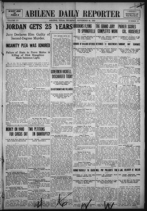 Abilene Daily Reporter (Abilene, Tex.), Vol. 15, No. 17, Ed. 1 Thursday, September 29, 1910